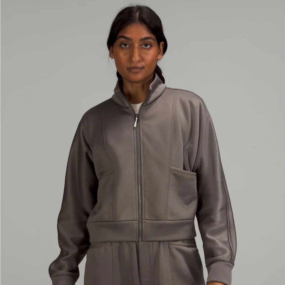 Lululemon LAB Women’s Fleece Track Jacket - Picture 2 of 12